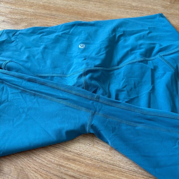 Lululemon Athletic Align HR Yoga Pants Pocket 25” Capture Blue Women’s Size 16 - Picture 6 of 11